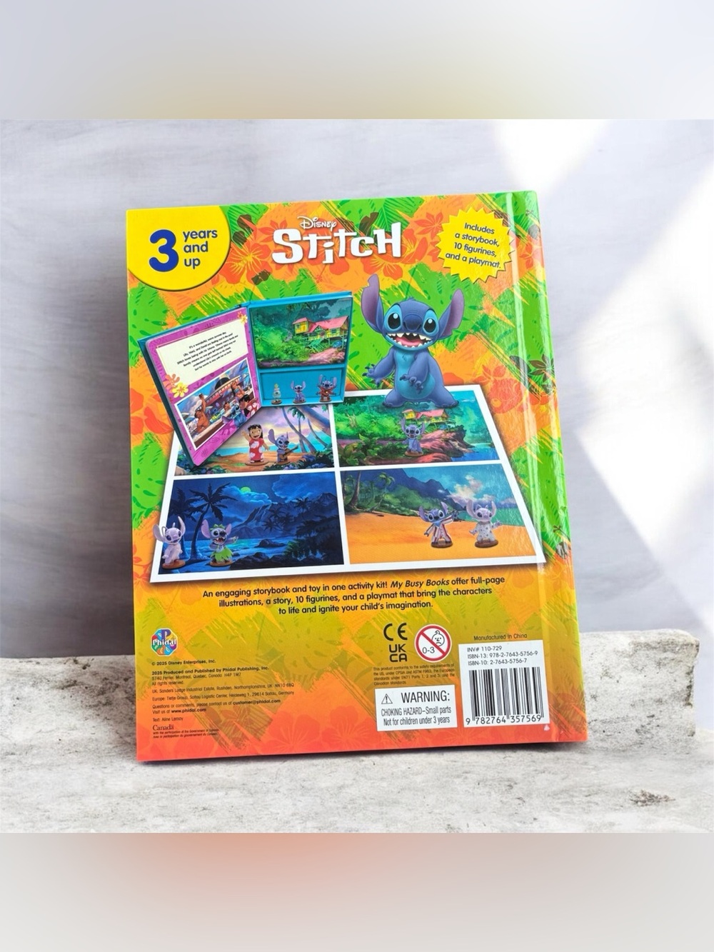 NEW Disney Stitch My Busy Book Figurines Lilo Imagination Playmat Storybook - Picture 3 of 10
